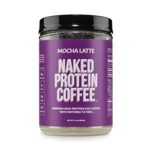 image:imageNAKED Mocha Latte Protein Coffee  Premium Colombian Iced Coffee Protein Shake Drink Delicious Keto Friendly and Gluten Free 17 ServingsMocha