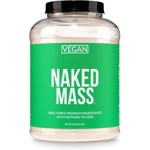 image:imageNAKED Vegan Mass  Natural Vegan Weight Gainer Protein Powder  1230 Calories NSF Certified NonGMO Soy amp Gluten Free No Artificial Ingredients  8LB Bulk  11 ServingsUnflavored